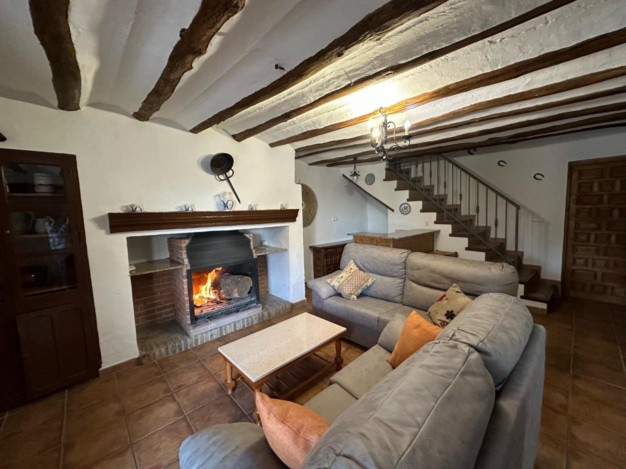 Cabanas Cortijo El Helao Pozo Alcon Luaran gambar