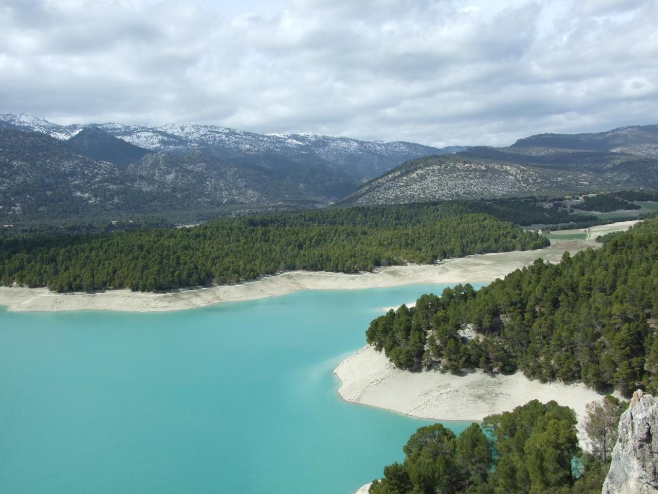 Cabanas Cortijo El Helao Pozo Alcon Luaran gambar